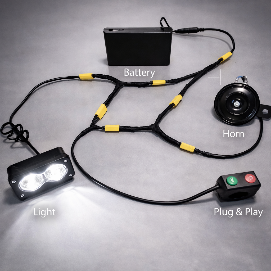 Battery Powered Baja Light
