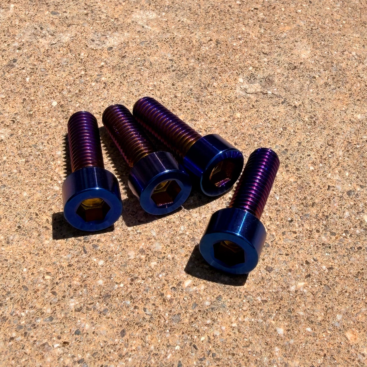 Super 73 Titanium Bar Clamp Bolts